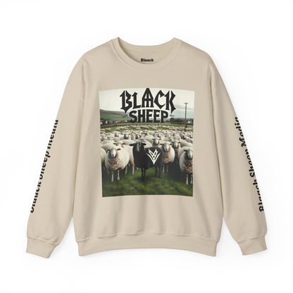 Black Sheep Unisex Heavy Blend™ Crewneck Sweatshirt - Trendy Graphic Style for Comfort Lovers