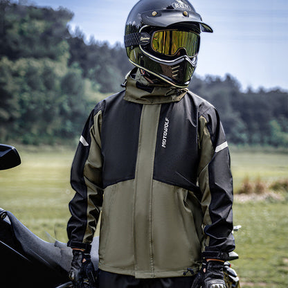 Cycling Raincoat Outdoor Traveling By Motorcycle Shell Jacket Suit