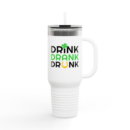 St. Patrick's Day Insulated Travel Mug - 40oz, Fun Drink Design