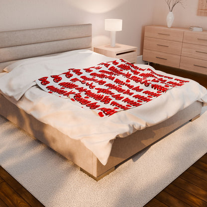 Love & Comfort Plush Blanket - Perfect Valentine's Day Gift