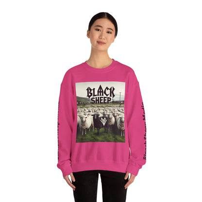 Black Sheep Unisex Heavy Blend™ Crewneck Sweatshirt - Cozy Streetwear for Bold Style