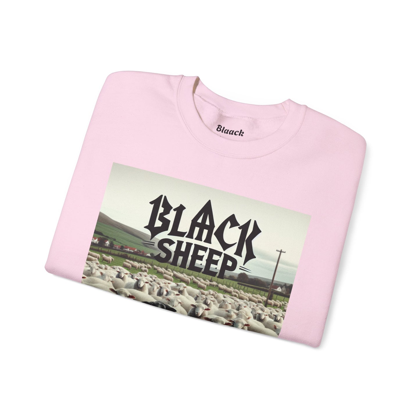 Black Sheep Unisex Heavy Blend™ Crewneck Sweatshirt - Cozy Streetwear for Bold Style