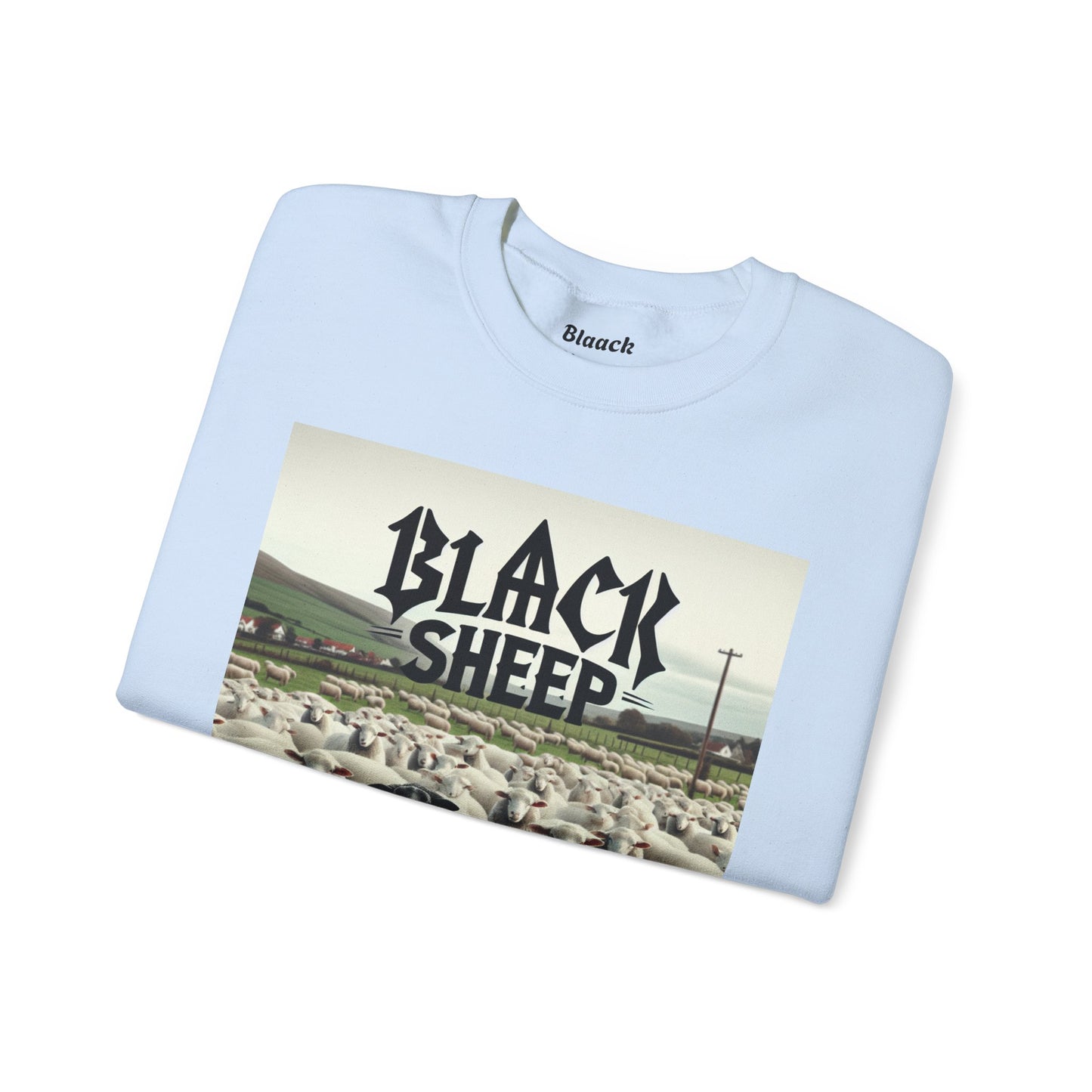 Black Sheep Unisex Heavy Blend™ Crewneck Sweatshirt - Cozy Streetwear for Bold Style