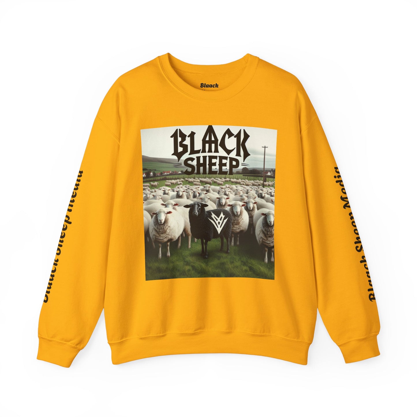 Black Sheep Unisex Heavy Blend™ Crewneck Sweatshirt - Trendy Graphic Style for Comfort Lovers