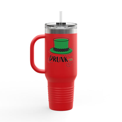 St. Patrick's Day Insulated Travel Mug - 40oz, Fun Drink Design