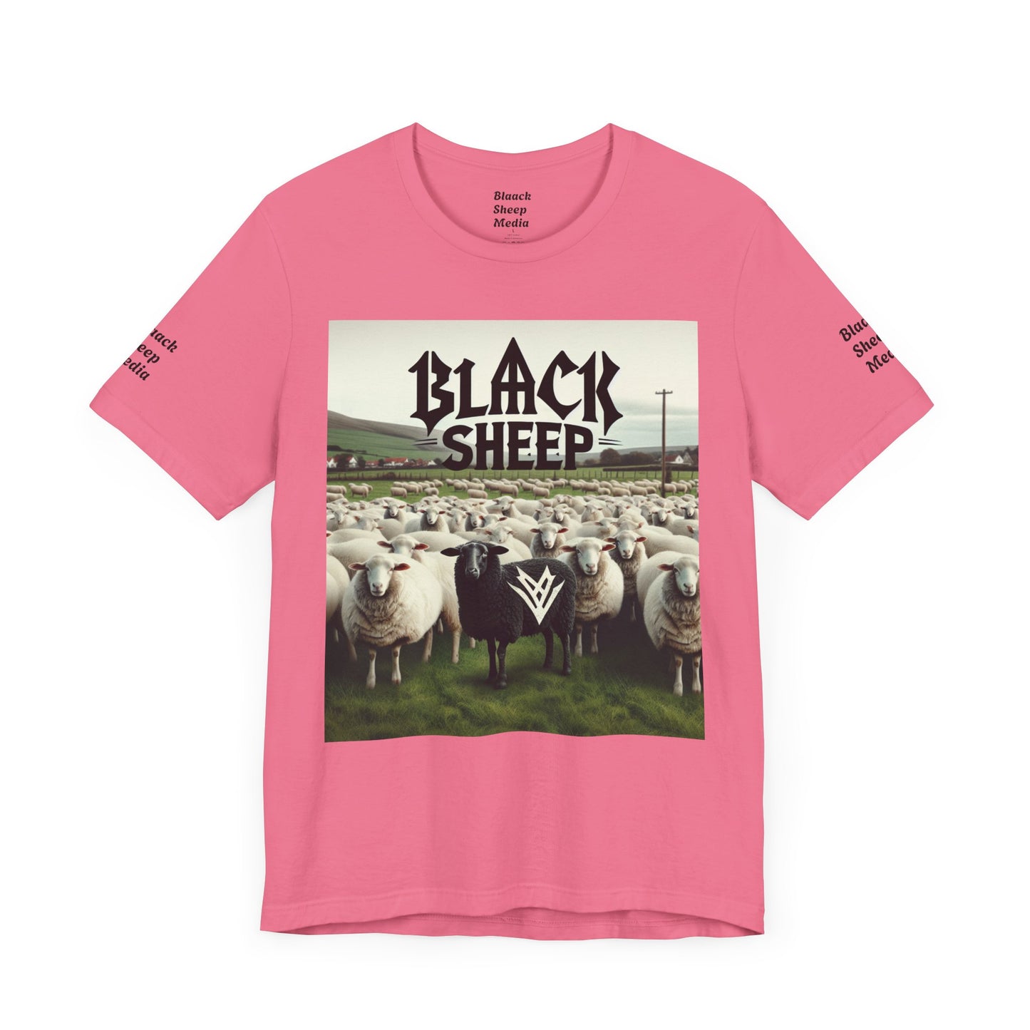 Black Sheep Graphic Unisex Tee - Edgy Casual Wear for Animal Lovers