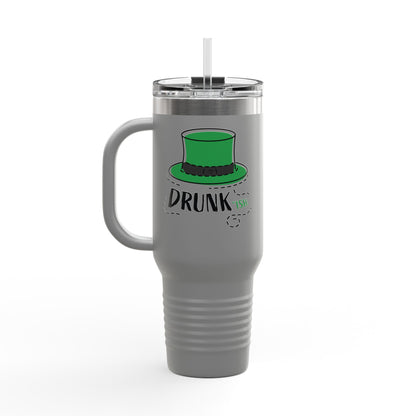 St. Patrick's Day Insulated Travel Mug - 40oz, Fun Drink Design