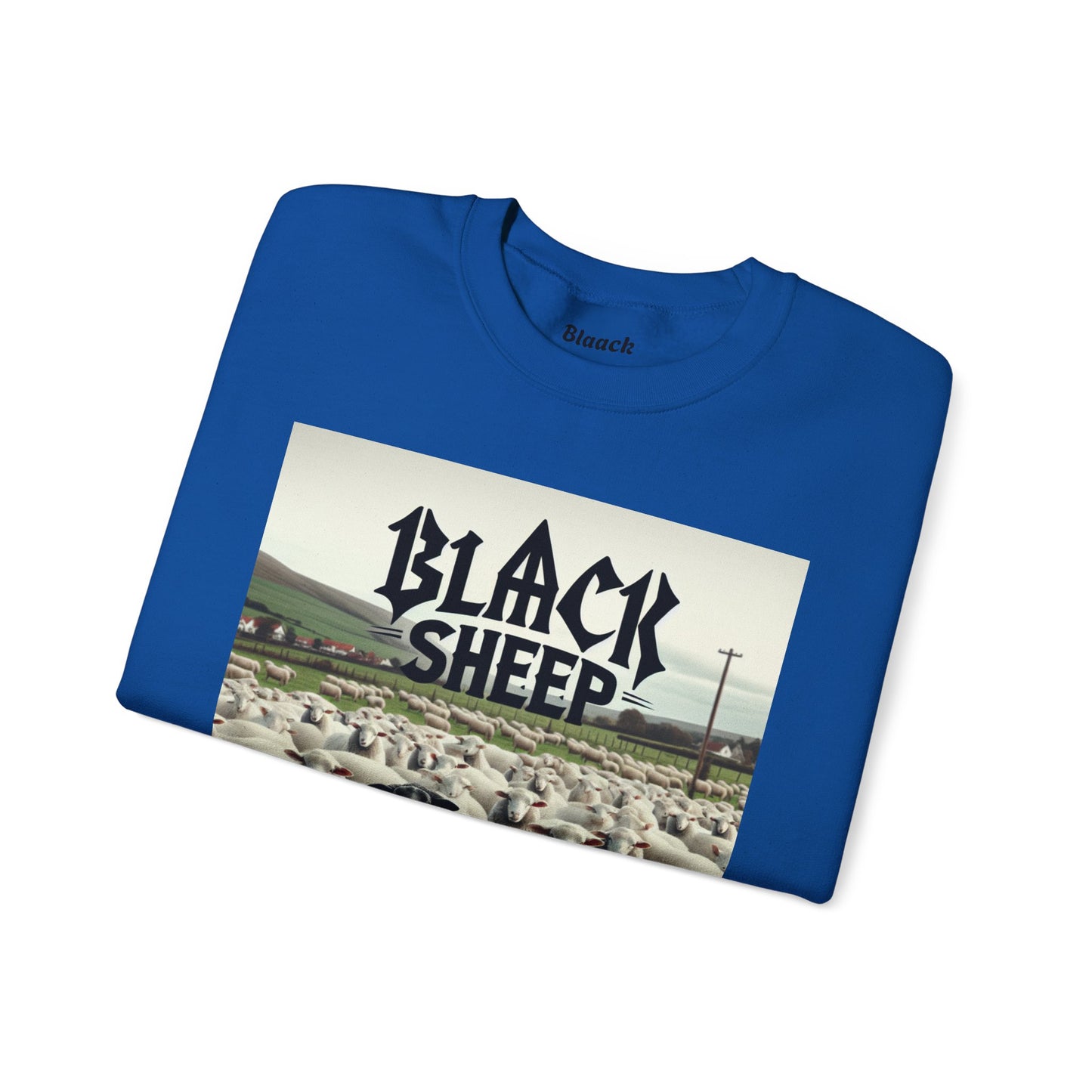 Black Sheep Unisex Heavy Blend™ Crewneck Sweatshirt - Cozy Streetwear for Bold Style