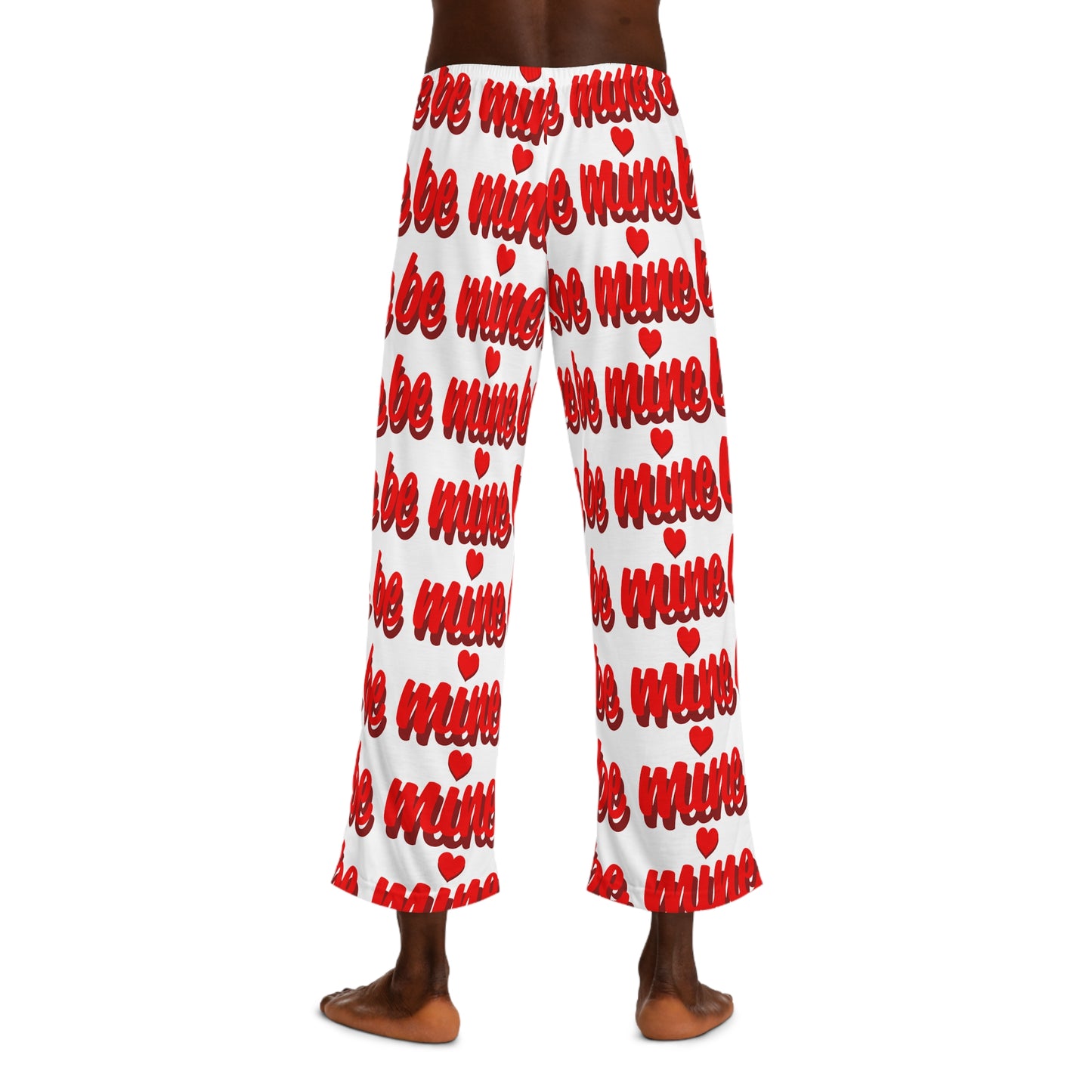 Be Mine Men's Pajama Pants - Cozy Valentine's Day Lounge Wear