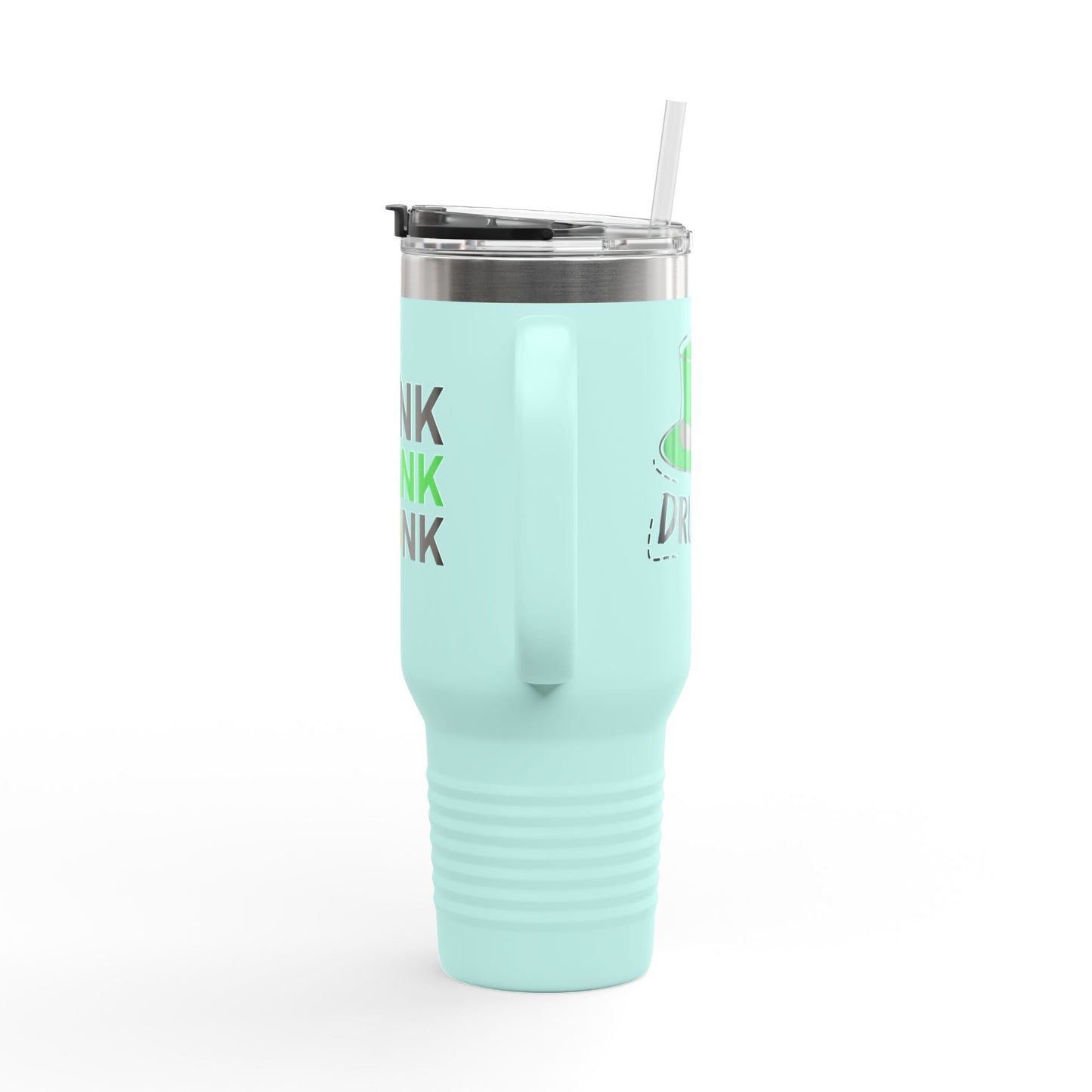 St. Patrick's Day Insulated Travel Mug - 40oz, Fun Drink Design