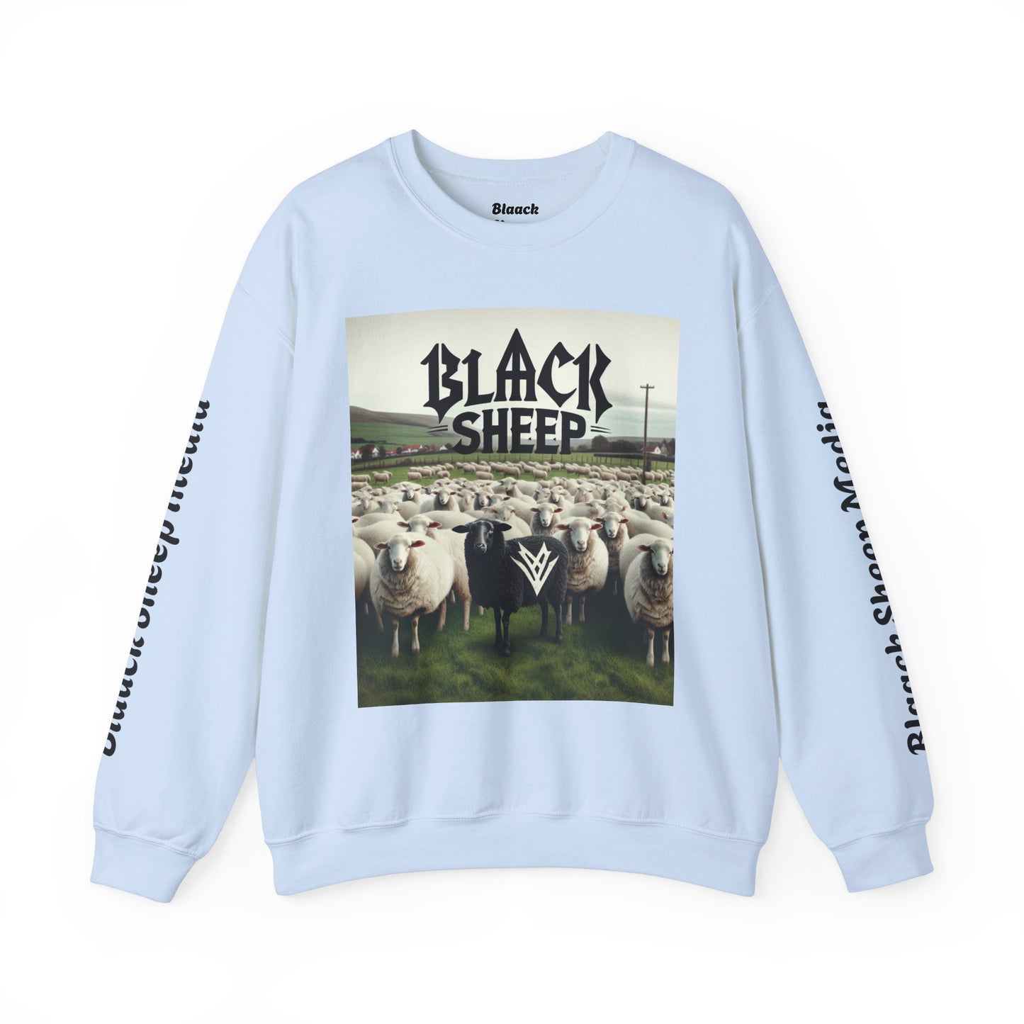 Black Sheep Unisex Heavy Blend™ Crewneck Sweatshirt - Cozy Streetwear for Bold Style