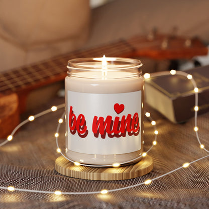 Be Mine Scented Soy Candle - Romantic 9oz Candle for Valentine's Day