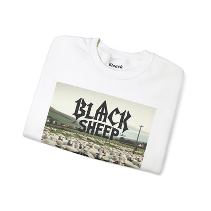 Black Sheep Unisex Heavy Blend™ Crewneck Sweatshirt - Cozy Streetwear for Bold Style