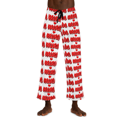 Be Mine Men's Pajama Pants - Cozy Valentine's Day Lounge Wear