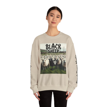 Black Sheep Unisex Heavy Blend™ Crewneck Sweatshirt - Trendy Graphic Style for Comfort Lovers