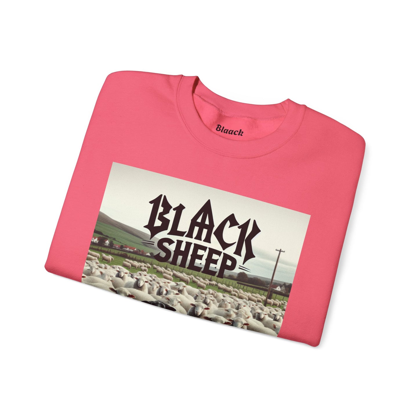 Black Sheep Unisex Heavy Blend™ Crewneck Sweatshirt - Cozy Streetwear for Bold Style