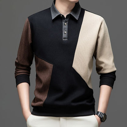 Lapel Sweater Men's Spring And Autumn