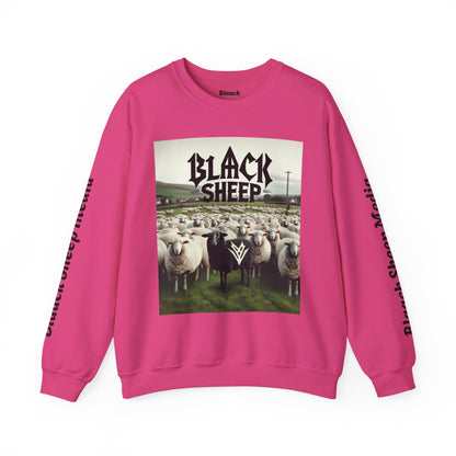 Black Sheep Unisex Heavy Blend™ Crewneck Sweatshirt - Cozy Streetwear for Bold Style