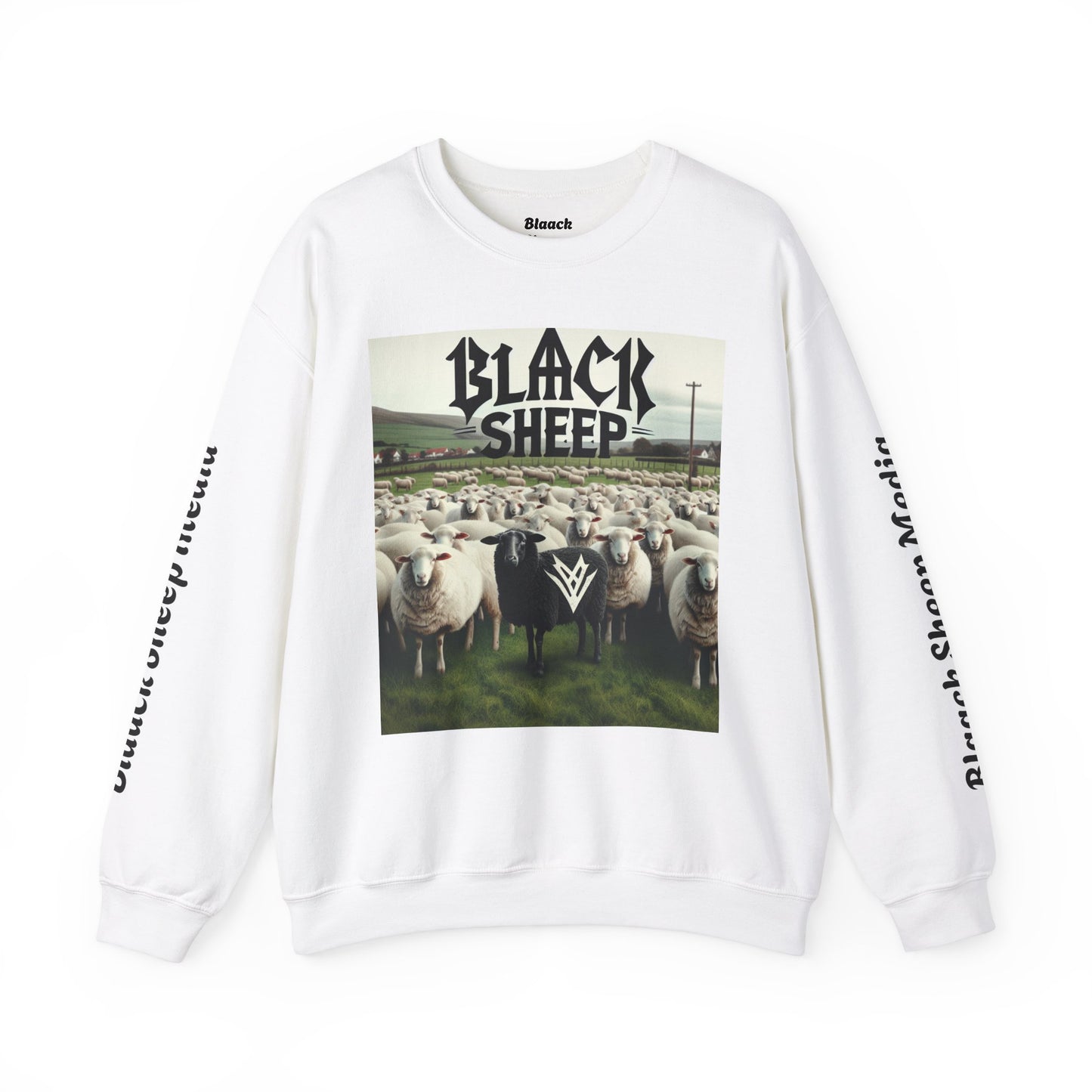 Black Sheep Unisex Heavy Blend™ Crewneck Sweatshirt - Trendy Graphic Style for Comfort Lovers