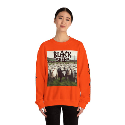 Black Sheep Unisex Heavy Blend™ Crewneck Sweatshirt - Trendy Graphic Style for Comfort Lovers