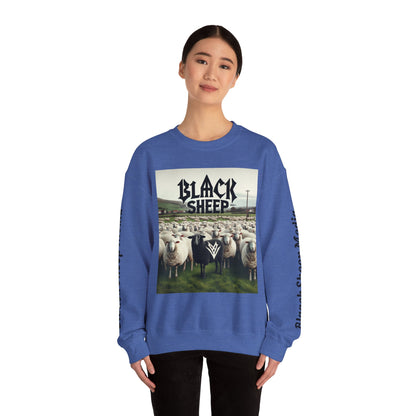 Black Sheep Unisex Heavy Blend™ Crewneck Sweatshirt - Cozy Streetwear for Bold Style