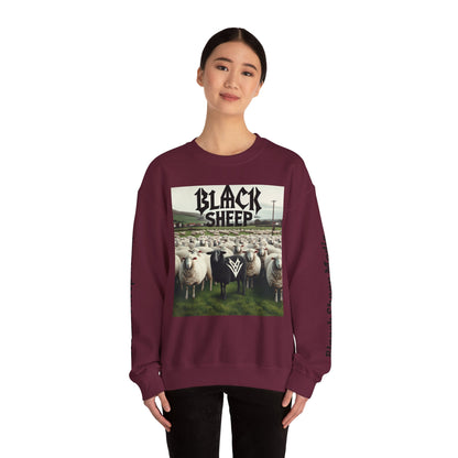 Black Sheep Unisex Heavy Blend™ Crewneck Sweatshirt - Trendy Graphic Style for Comfort Lovers