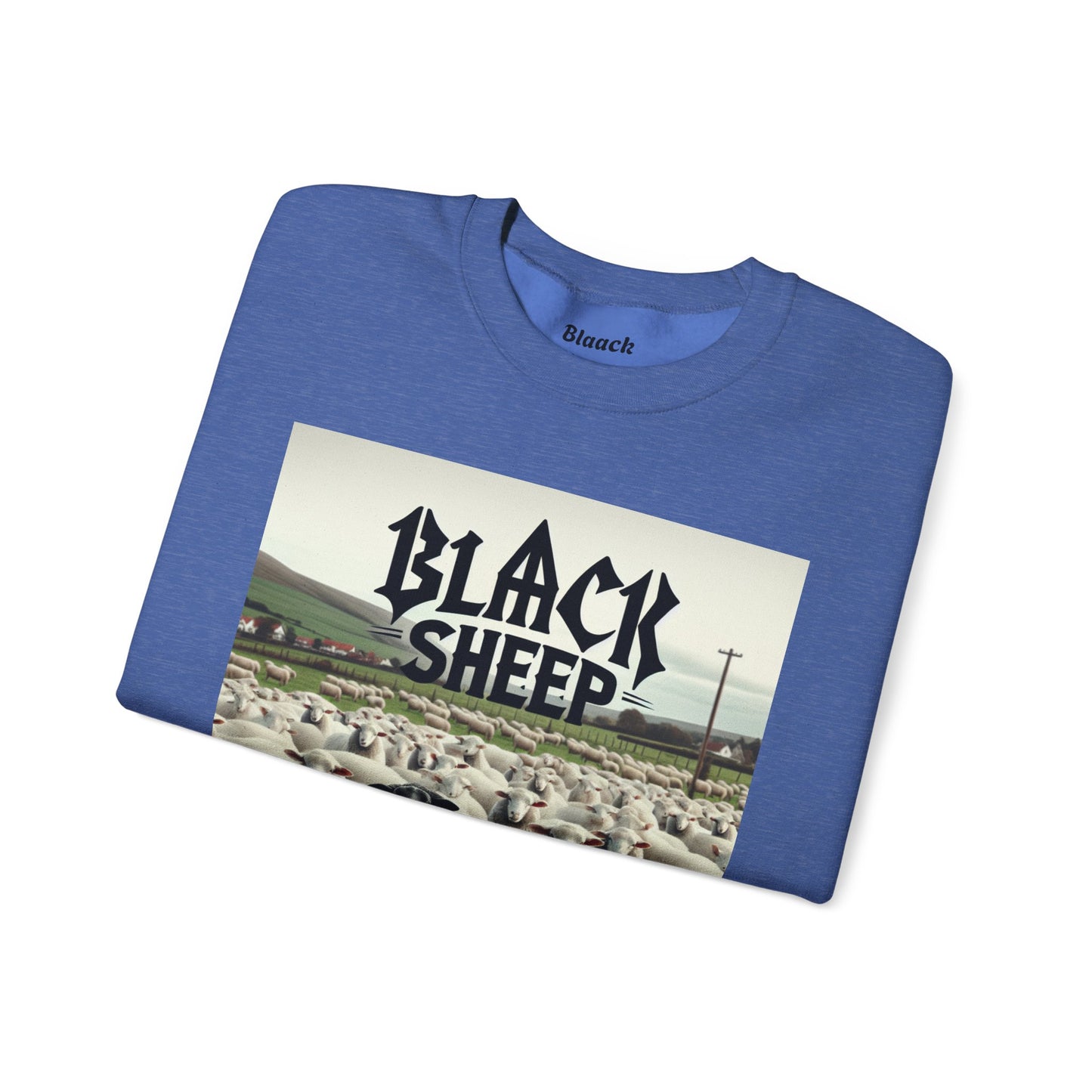 Black Sheep Unisex Heavy Blend™ Crewneck Sweatshirt - Cozy Streetwear for Bold Style