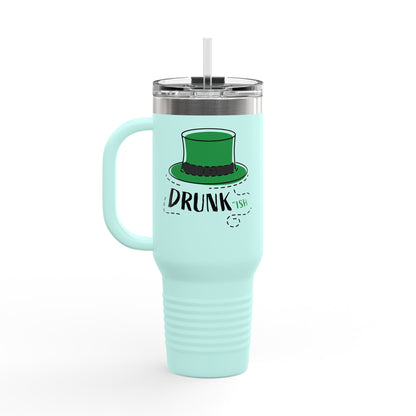 St. Patrick's Day Insulated Travel Mug - 40oz, Fun Drink Design