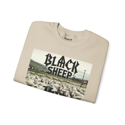 Black Sheep Unisex Heavy Blend™ Crewneck Sweatshirt - Trendy Graphic Style for Comfort Lovers