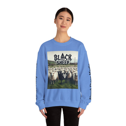 Black Sheep Unisex Heavy Blend™ Crewneck Sweatshirt - Cozy Streetwear for Bold Style