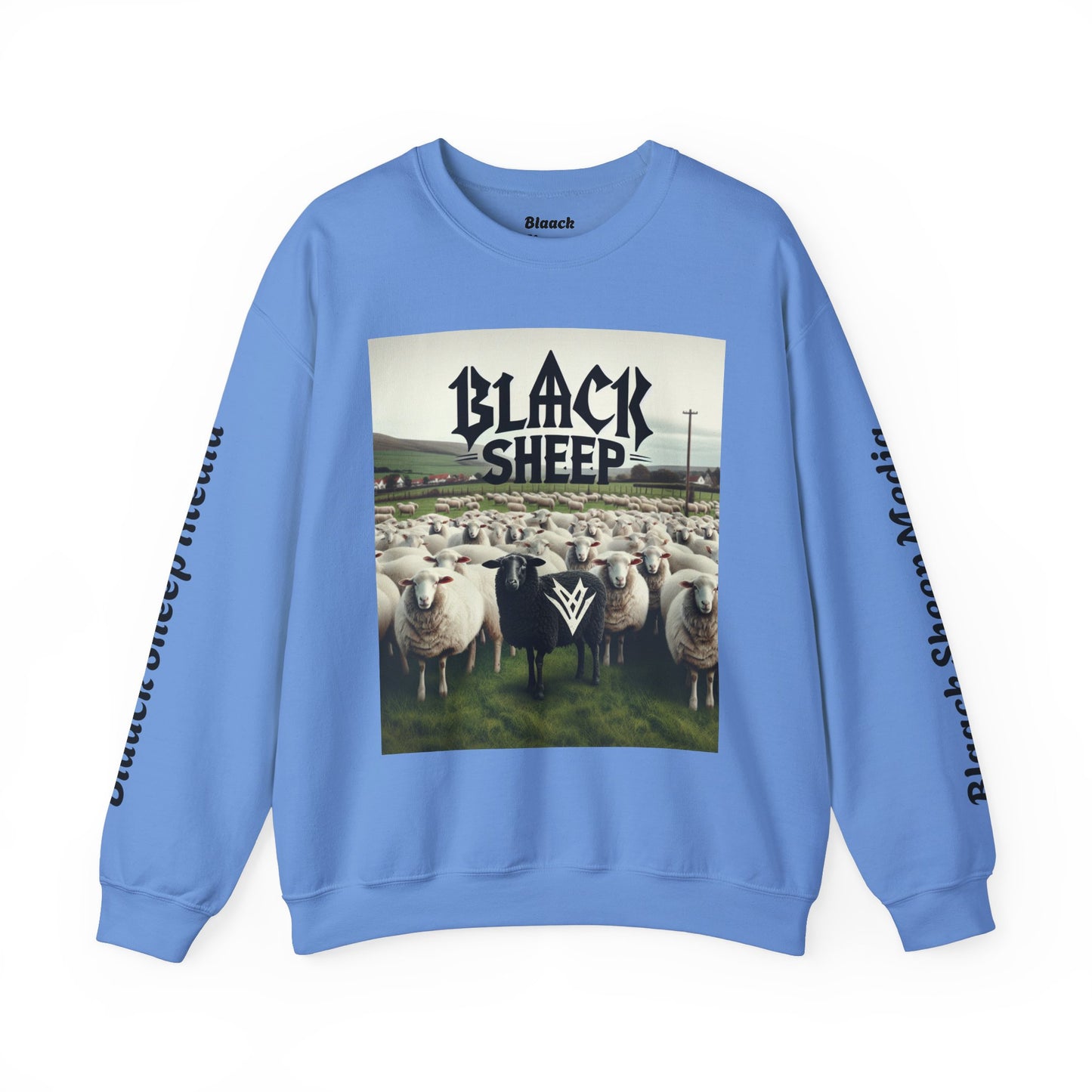 Black Sheep Unisex Heavy Blend™ Crewneck Sweatshirt - Cozy Streetwear for Bold Style