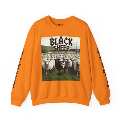 Black Sheep Unisex Heavy Blend™ Crewneck Sweatshirt - Trendy Graphic Style for Comfort Lovers