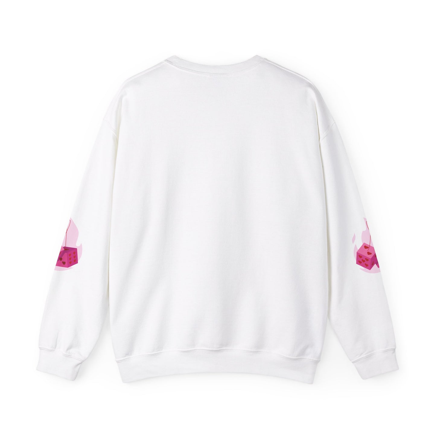 Unisex Heavy Blend™ Crewneck Sweatshirt - Valentine's Day Love Hearts Design