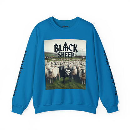 Black Sheep Unisex Heavy Blend™ Crewneck Sweatshirt - Cozy Streetwear for Bold Style