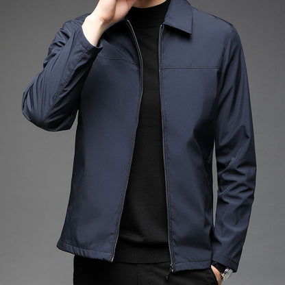 Lapel Jacket Fall Winter Coat Men's Clothing