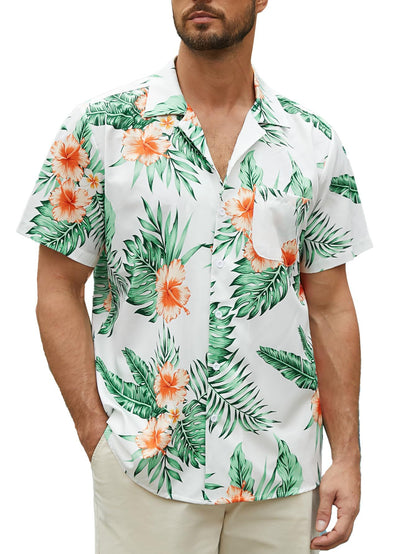 Men's Fashion Personalized Hawaiian 3D Printed Shirt