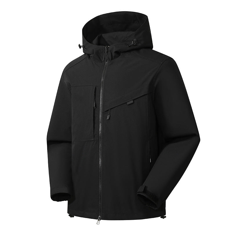 Waterproof Windproof Outdoor Shell Jacket Men And Women Same Style Jacket