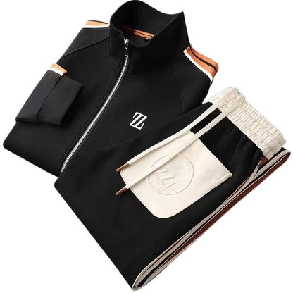 Stand Collar Casual Sports Suit Men's Sportswear