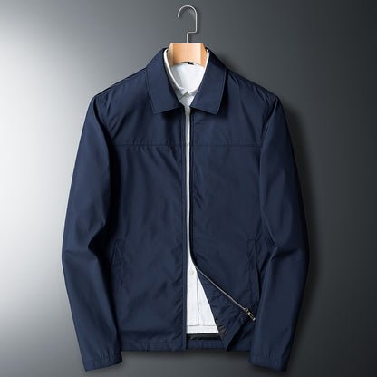 Lapel Jacket Fall Winter Coat Men's Clothing