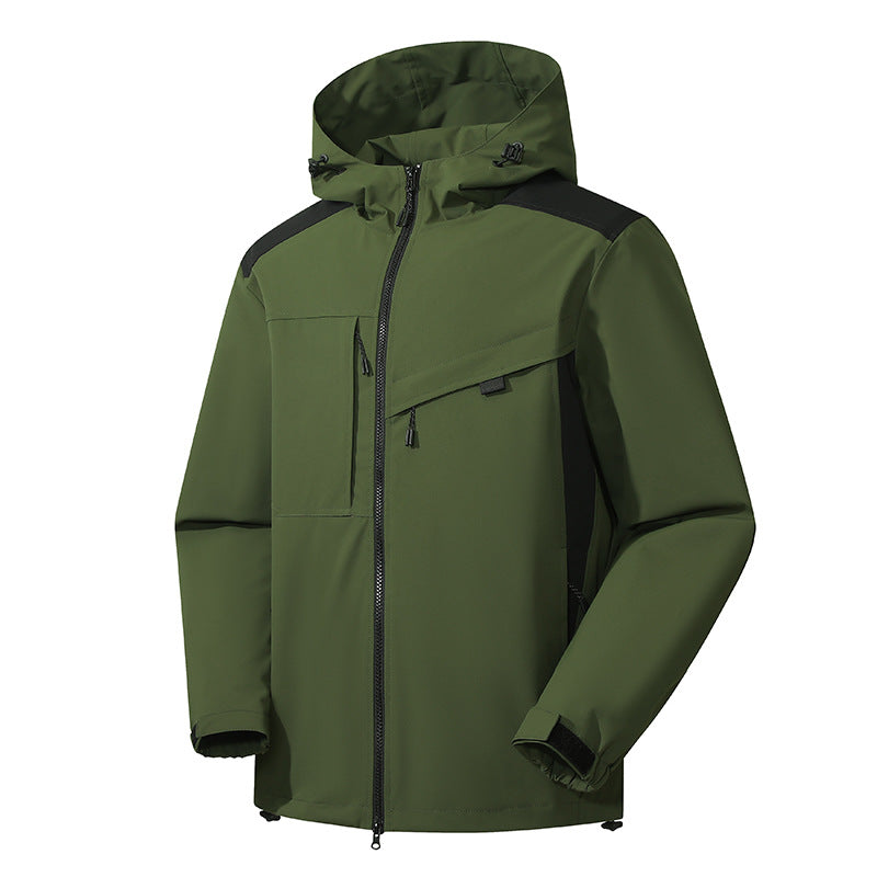 Waterproof Windproof Outdoor Shell Jacket Men And Women Same Style Jacket