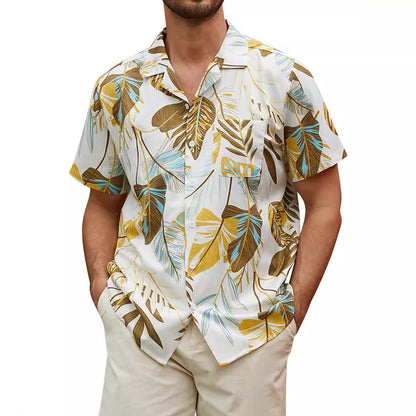 Men's Fashion Personalized Hawaiian 3D Printed Shirt