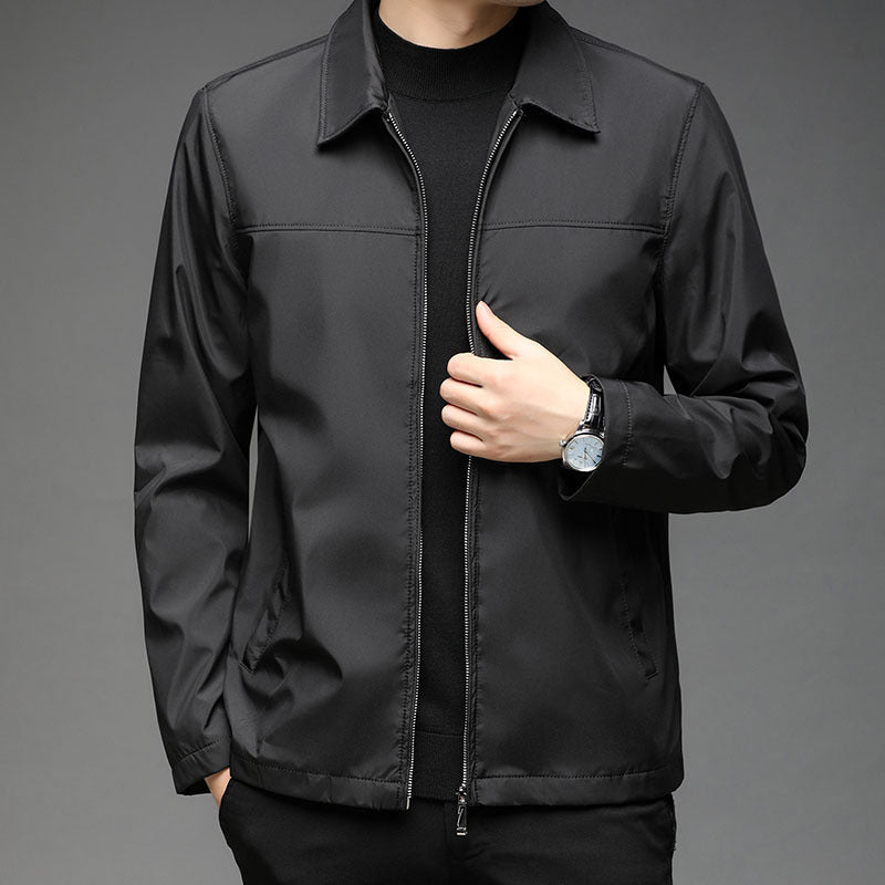 Lapel Jacket Fall Winter Coat Men's Clothing