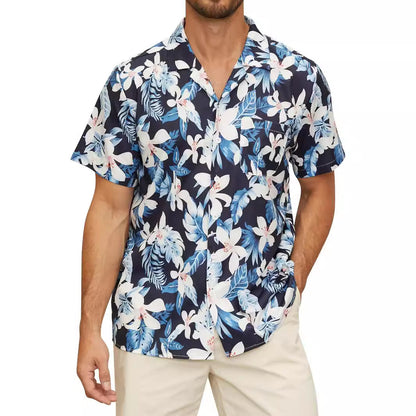 Men's Fashion Personalized Hawaiian 3D Printed Shirt