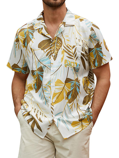 Men's Fashion Personalized Hawaiian 3D Printed Shirt