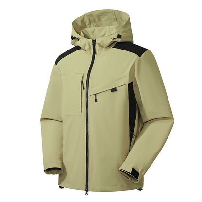 Waterproof Windproof Outdoor Shell Jacket Men And Women Same Style Jacket